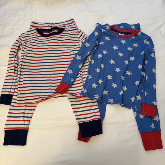 Mini Boden Other - Mini Boden Long Sleeve Pants Pajama Set Bundle of Two Pairs Size 8Y